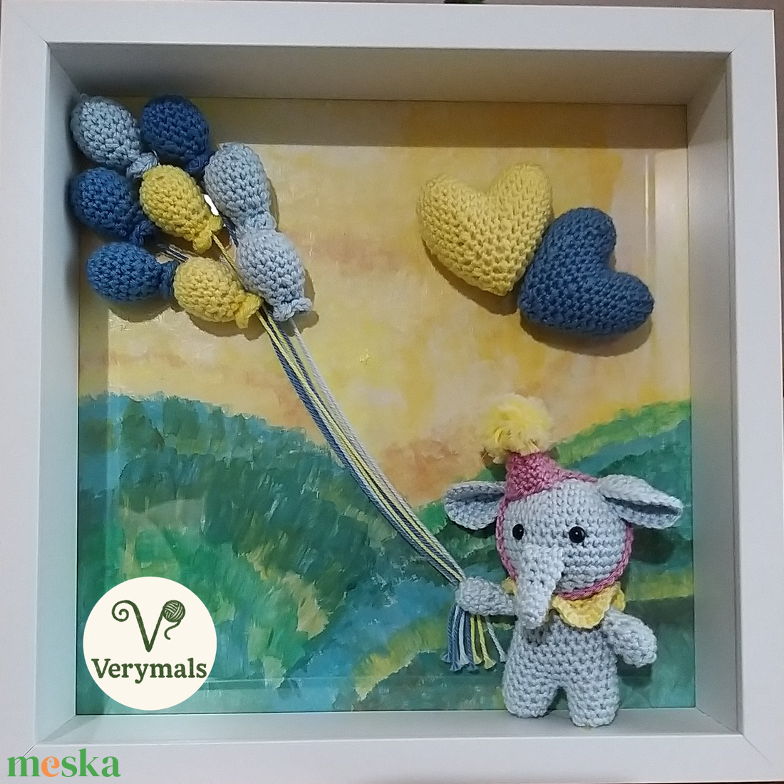 Babaköszöntő kép - otthon & életmód - dekoráció - kép & falikép - 3d képek - Meska.hu