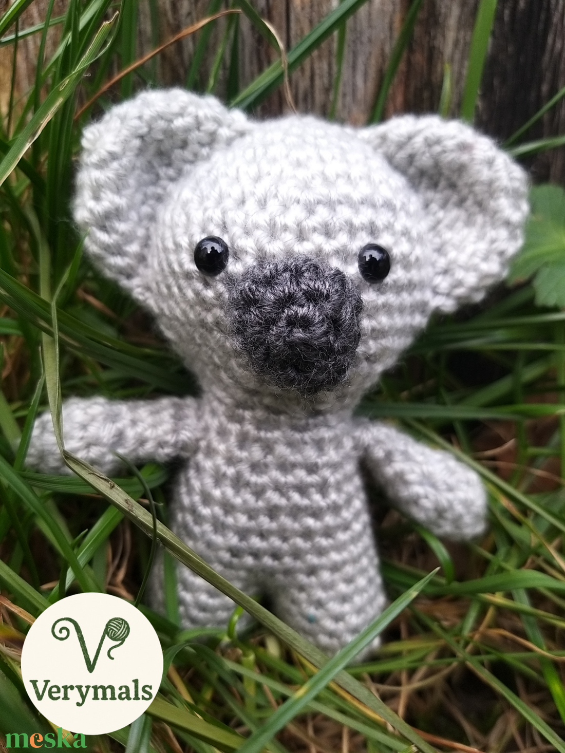 Luna horgolt koala - játék & sport - plüssállat & játékfigura - más figura - Meska.hu