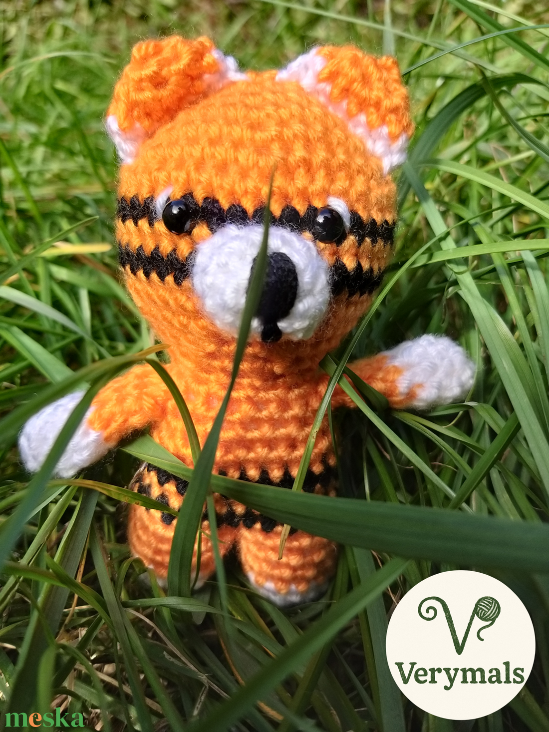 Zsombi horgolt tigris - játék & sport - plüssállat & játékfigura - más figura - Meska.hu