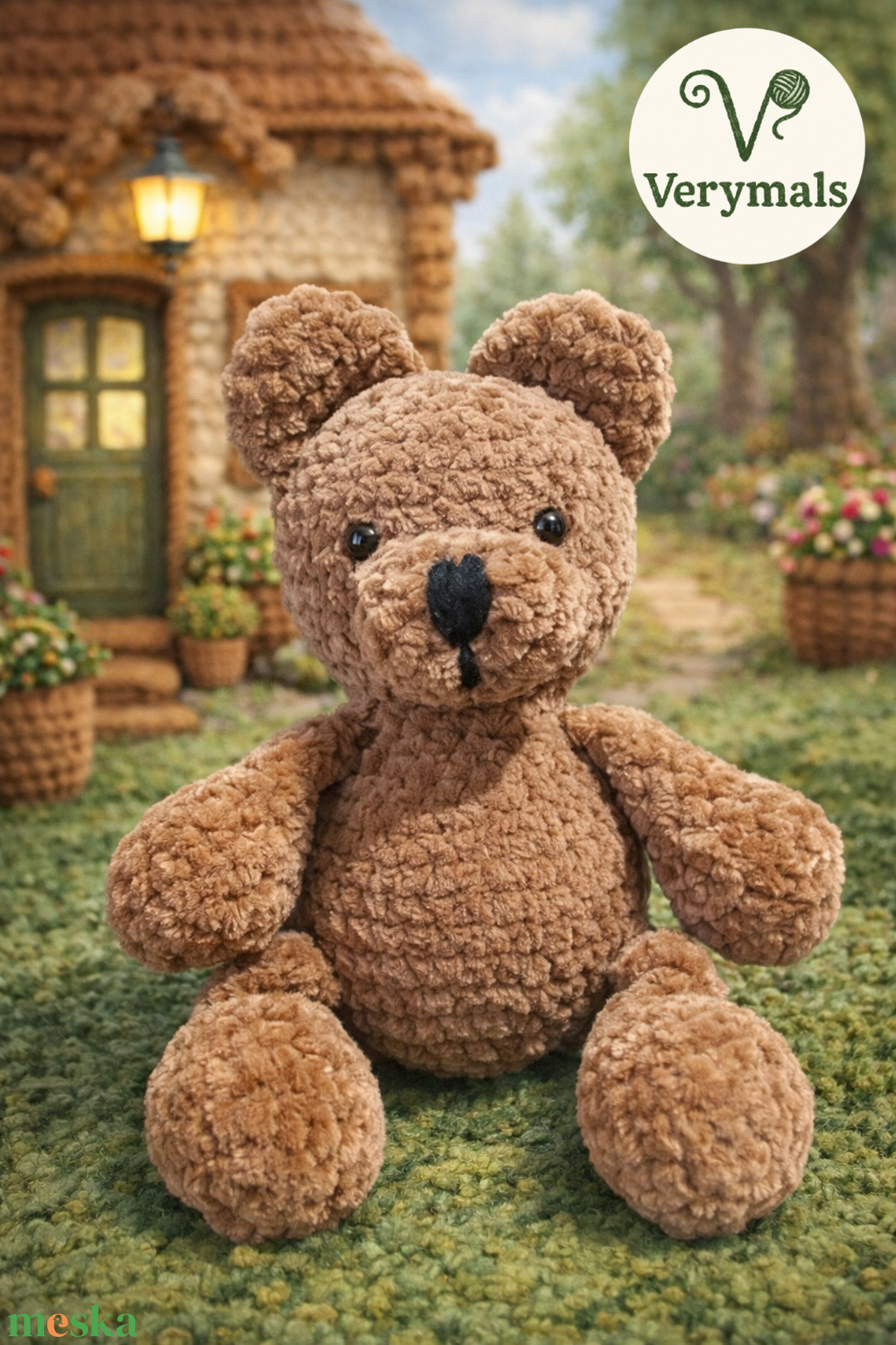 Horgolt plüssmaci - játék & sport - plüssállat & játékfigura - maci - Meska.hu