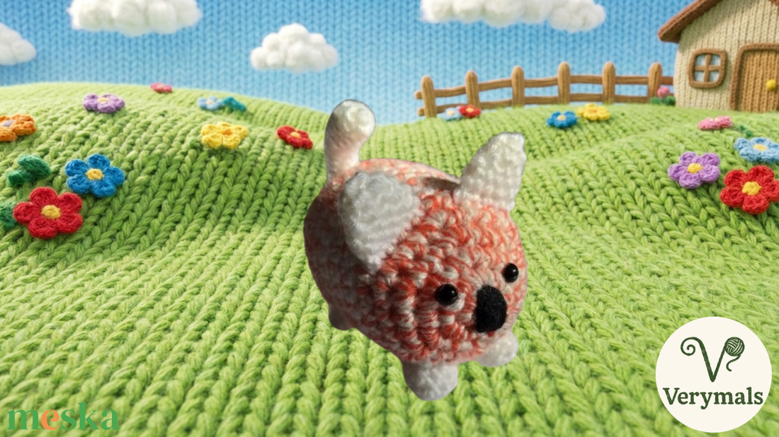 Horgolt Bucica - játék & sport - plüssállat & játékfigura - cica - Meska.hu