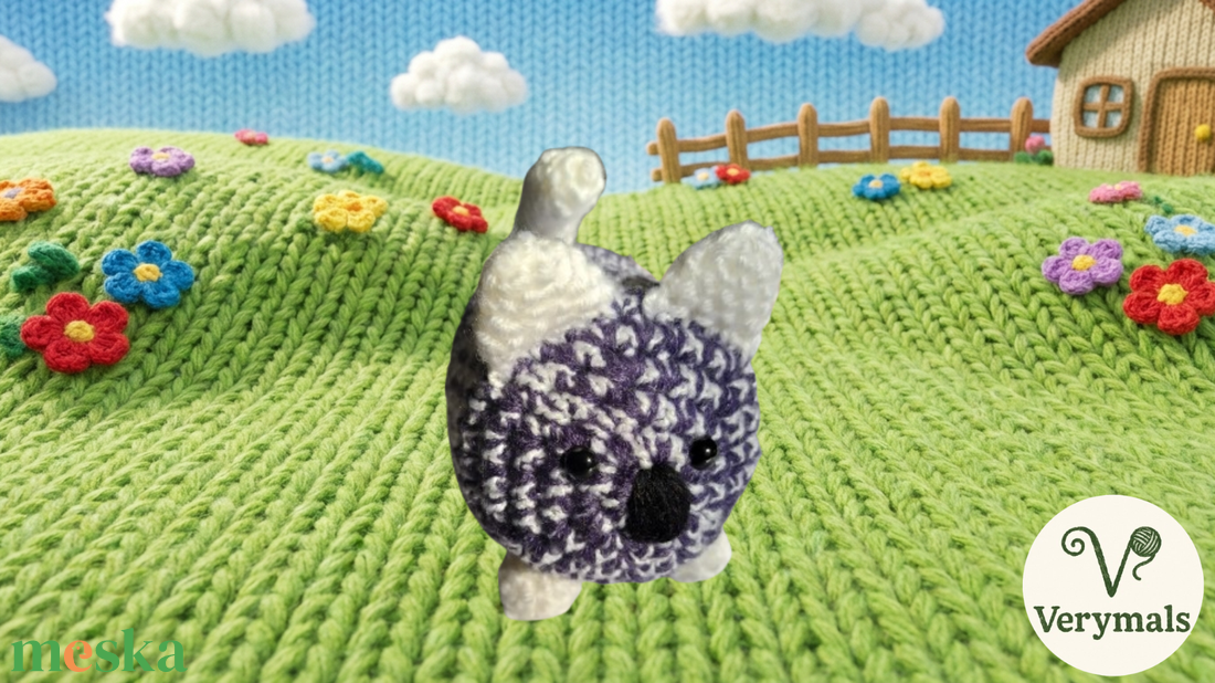 Horgolt Bucica - játék & sport - plüssállat & játékfigura - cica - Meska.hu