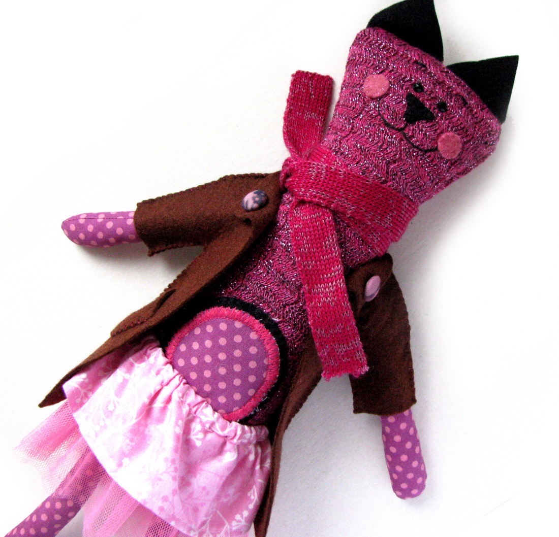 Öltöztetős cica játék -  - Meska.hu