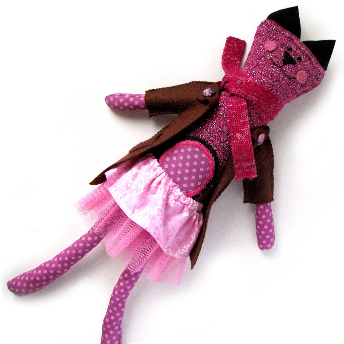 Öltöztetős cica játék -  - Meska.hu