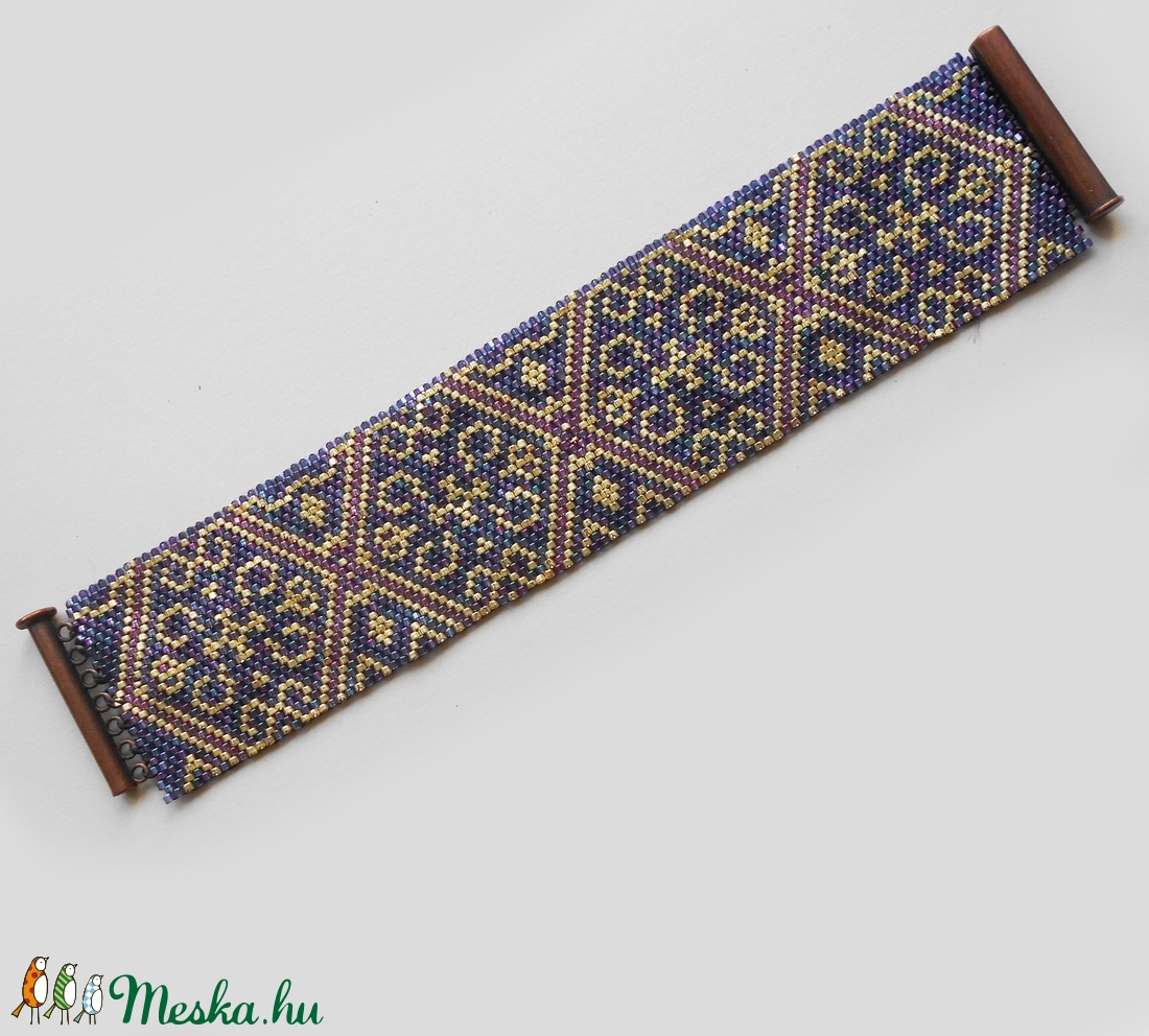 Peyote karkötő - ékszer - karkötő - gyöngyös karkötő - Meska.hu