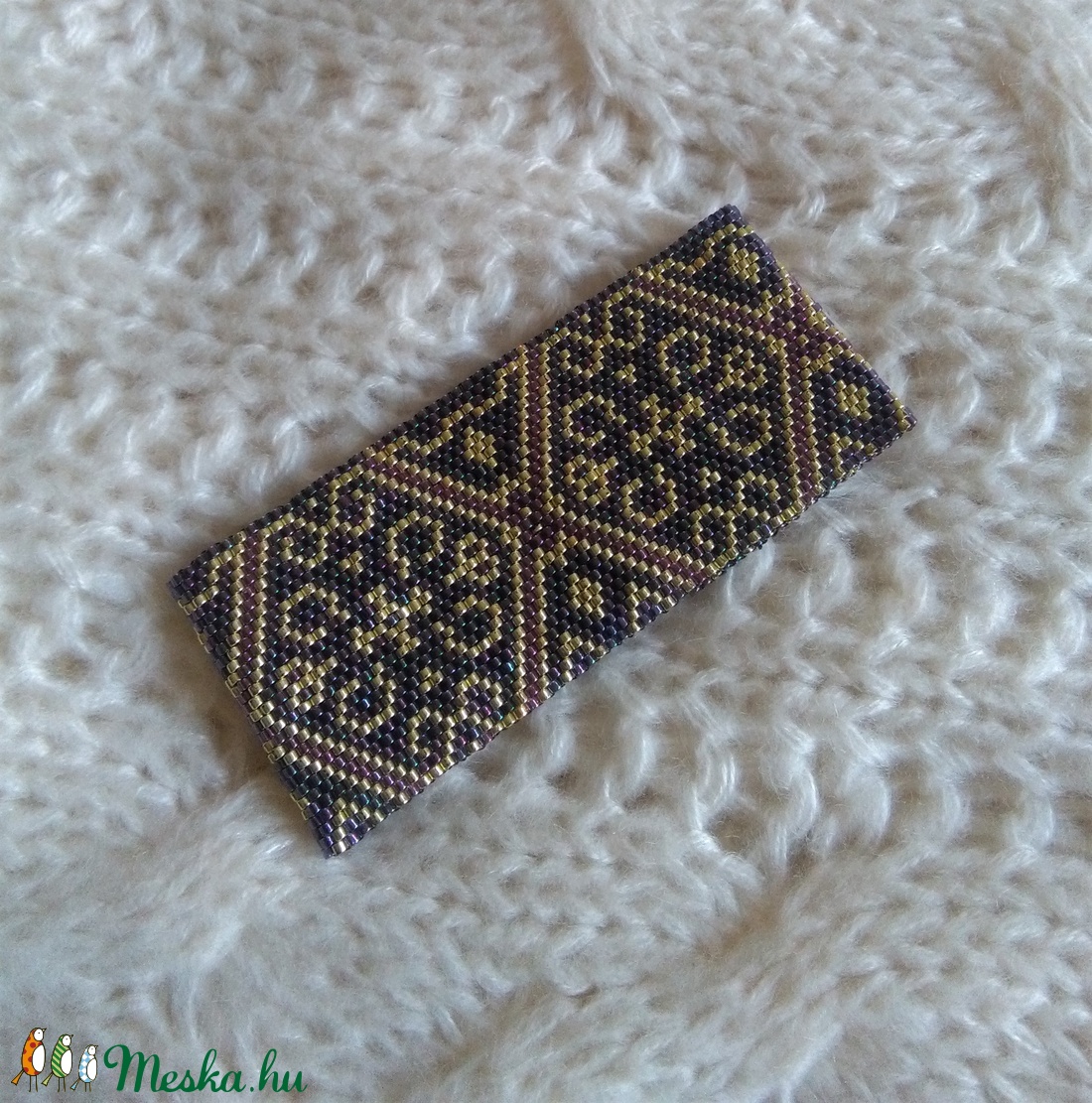 Peyote karkötő - ékszer - karkötő - gyöngyös karkötő - Meska.hu