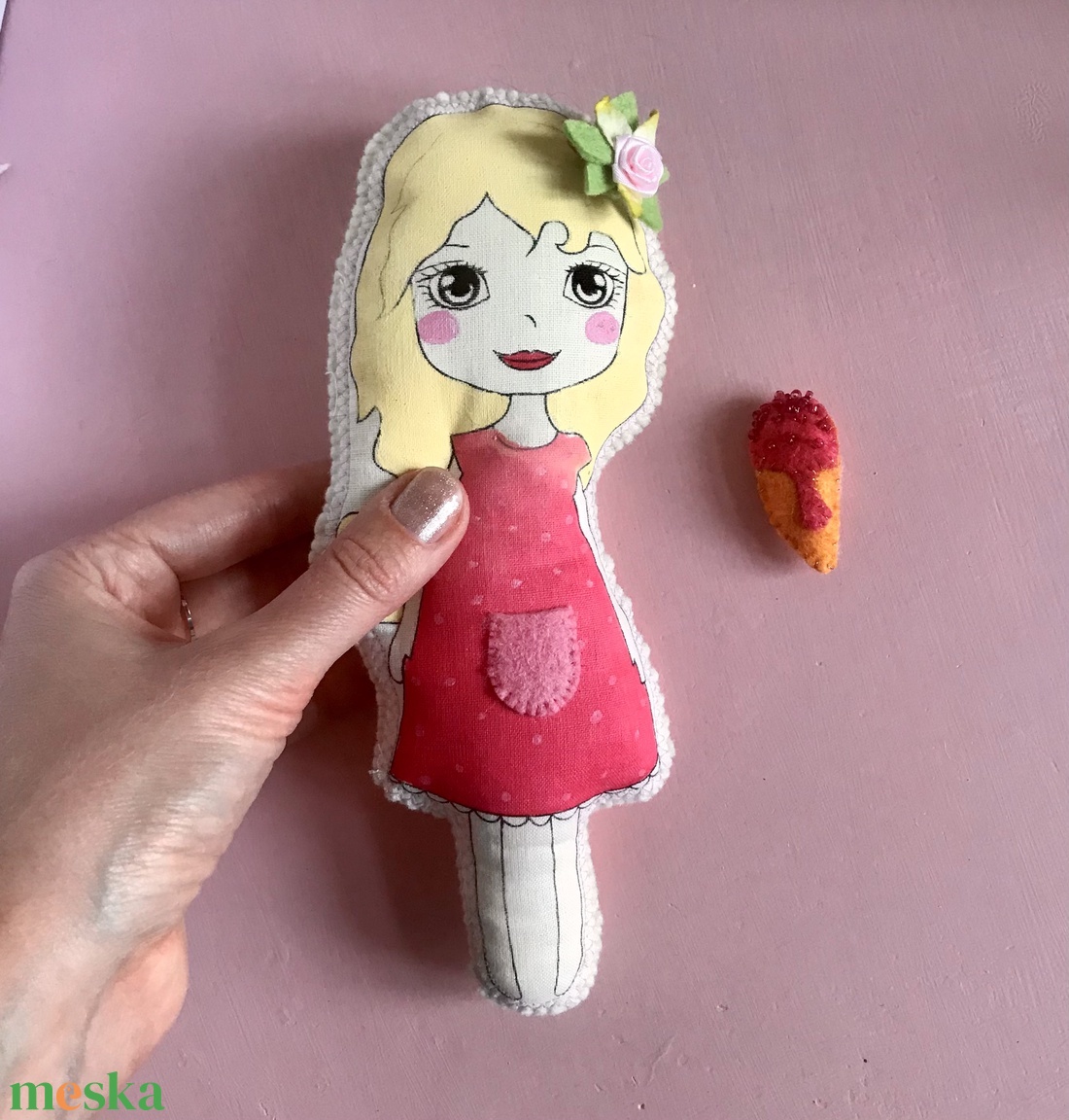 Királylány baba - játék & sport - baba & babaház - Meska.hu