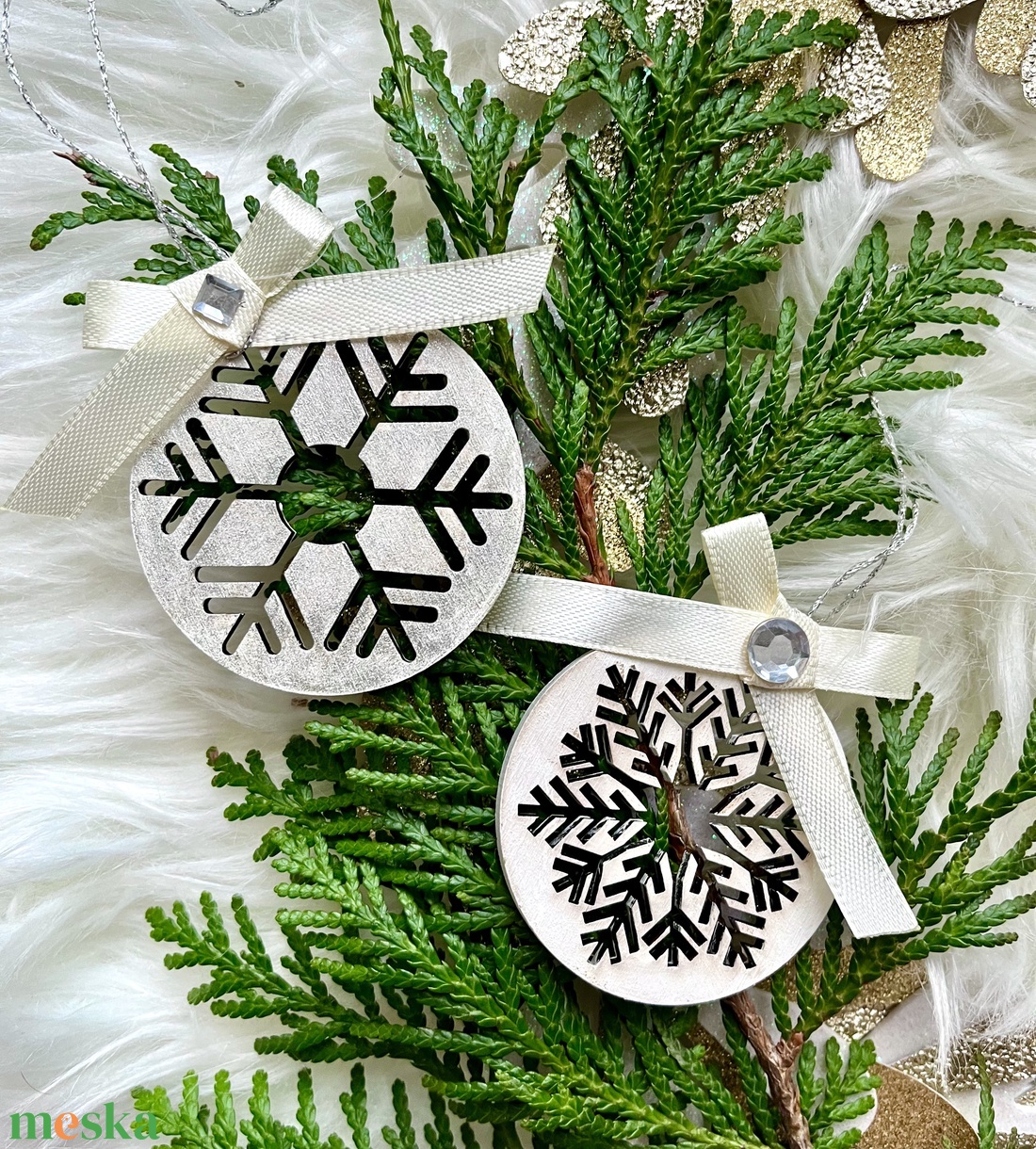 Karácsonyi díszek - karácsony - karácsonyi lakásdekoráció - karácsonyfadíszek - Meska.hu
