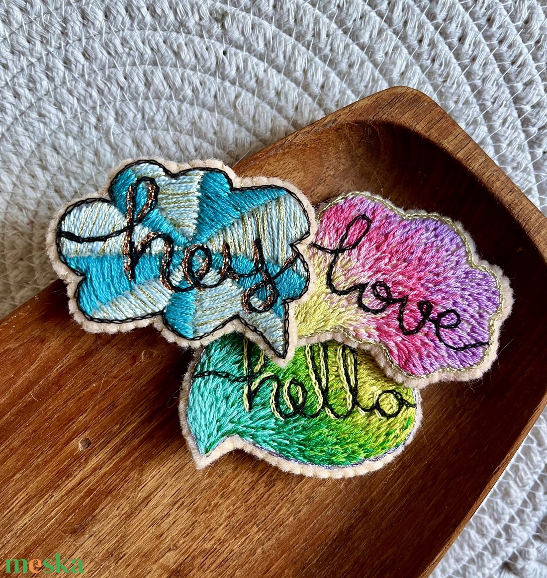 Love you kitűző - esküvő - kiegészítők - kitűző - Meska.hu