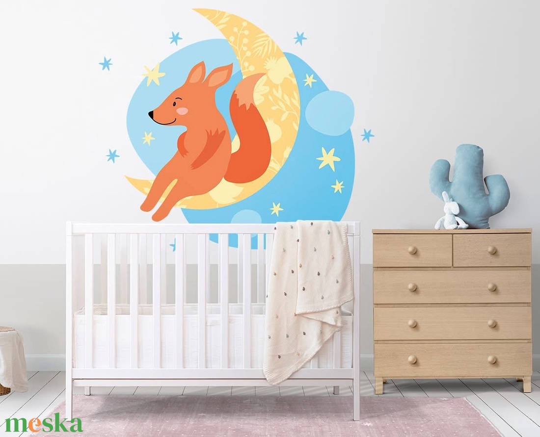 Falfestés gyerekszobába - otthon & életmód - babaszoba, gyerekszoba - babaszoba dekoráció - Meska.hu