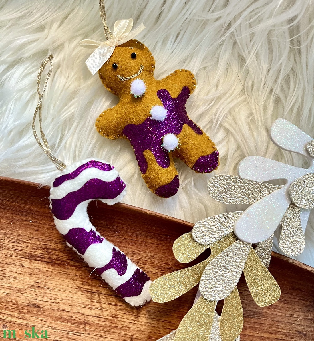 Karácsonyi díszek - karácsony - karácsonyi lakásdekoráció - karácsonyfadíszek - Meska.hu