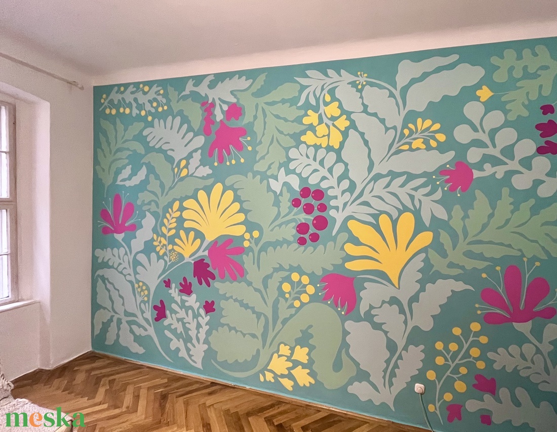 Falfestés osztályterembe - otthon & életmód - babaszoba, gyerekszoba - babaszoba dekoráció - Meska.hu