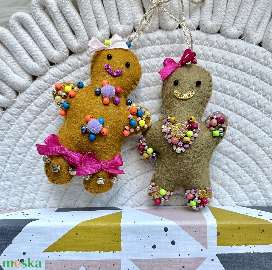 Karácsonyi díszek - karácsony - karácsonyi lakásdekoráció - karácsonyfadíszek - Meska.hu