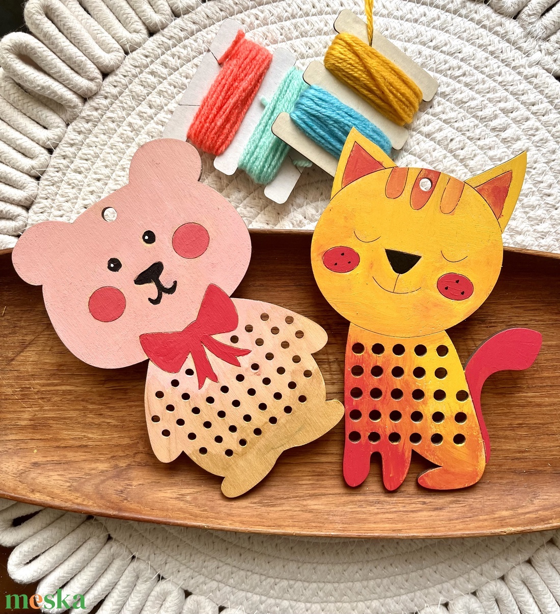 Hímezhető állatok - diy (csináld magad) - egységcsomag - Meska.hu