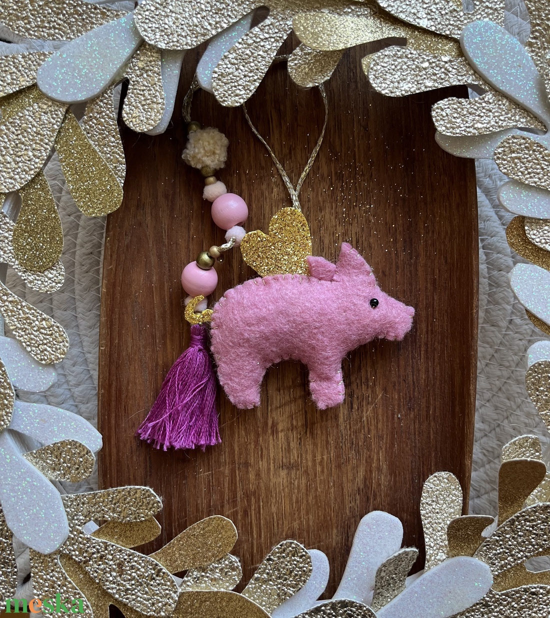 malackás dísz - otthon & életmód - dekoráció - ajtó- és ablak dekoráció - ajtódísz & kopogtató - Meska.hu