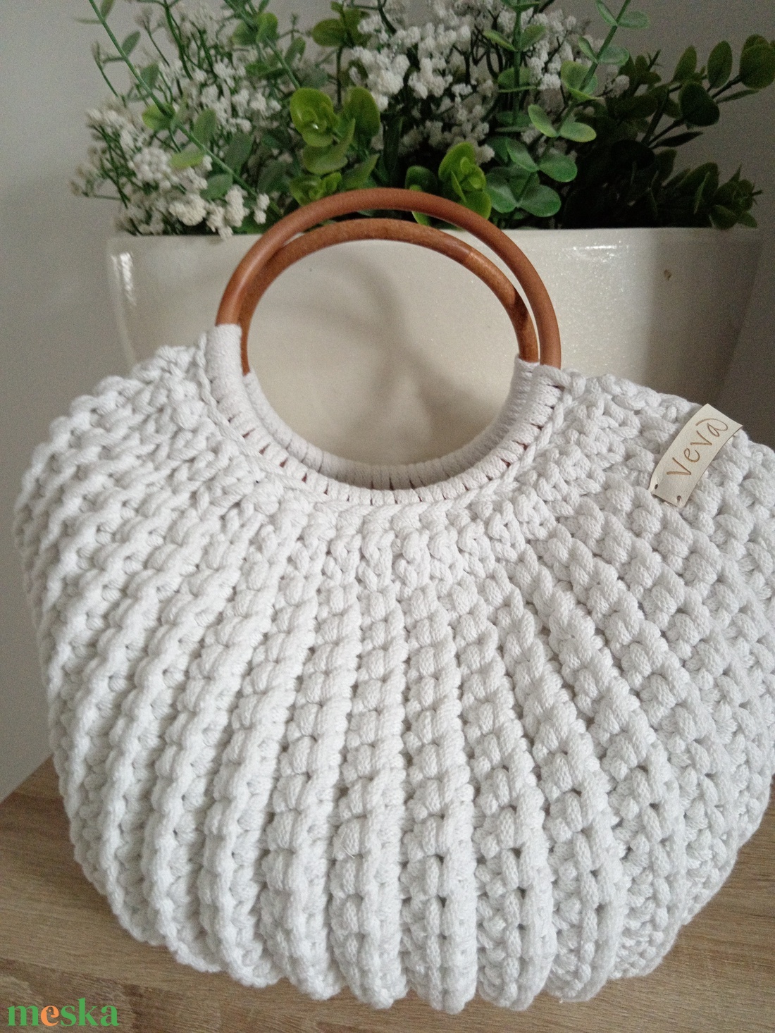 Kosártáska  - táska & tok - bevásárlás & shopper táska - shopper, textiltáska, szatyor - Meska.hu