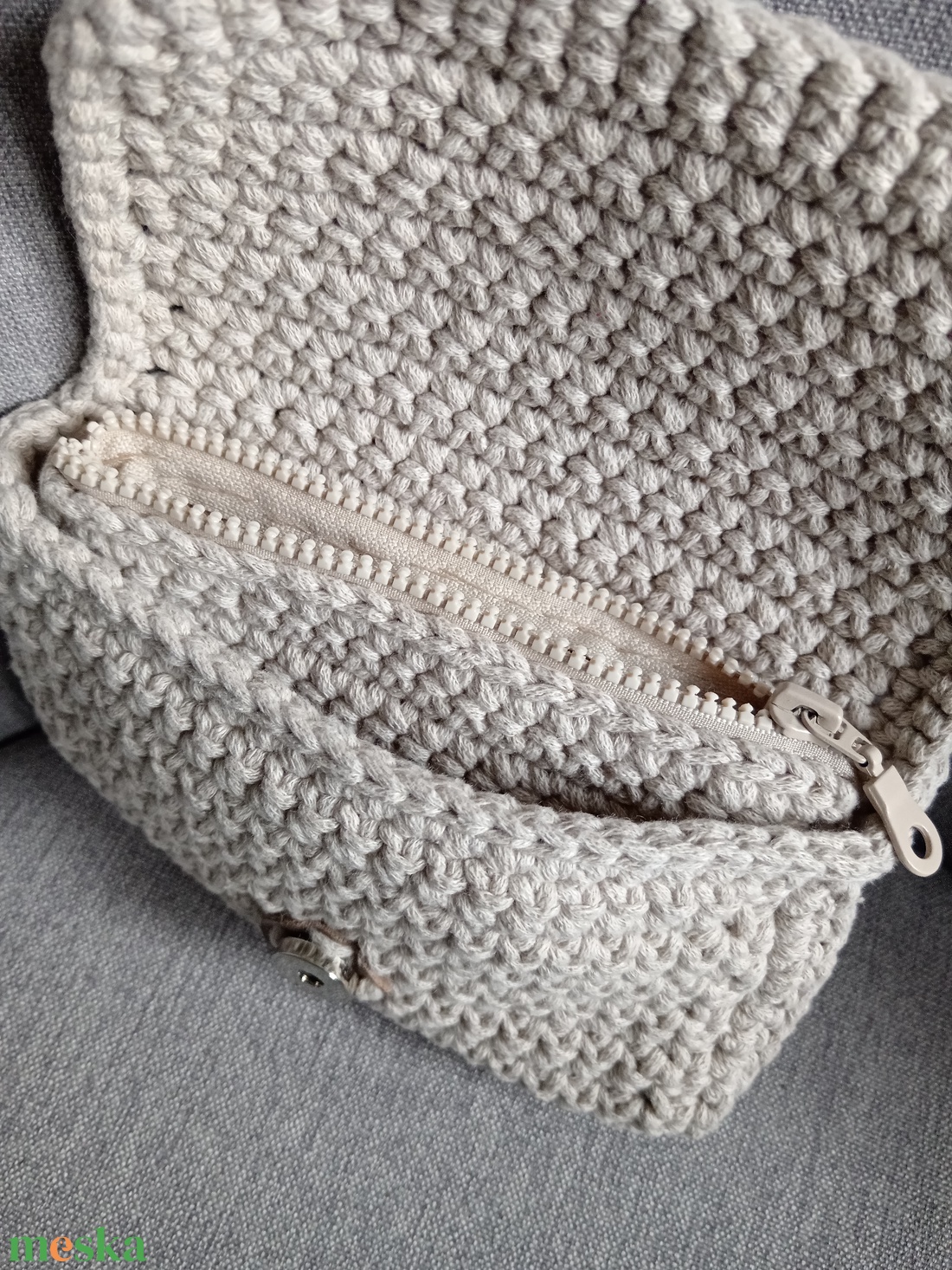 Horgolt pénztárca  - táska & tok - pénztárca & más tok - pénztárca - női pénztárca - Meska.hu