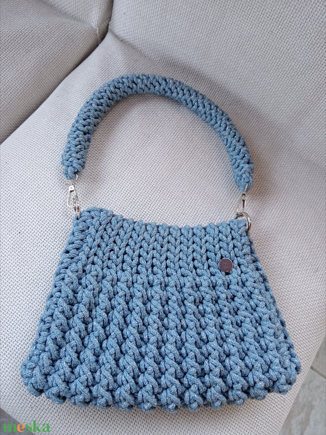 Horgolt táska  - táska & tok - kézitáska & válltáska - válltáska - Meska.hu