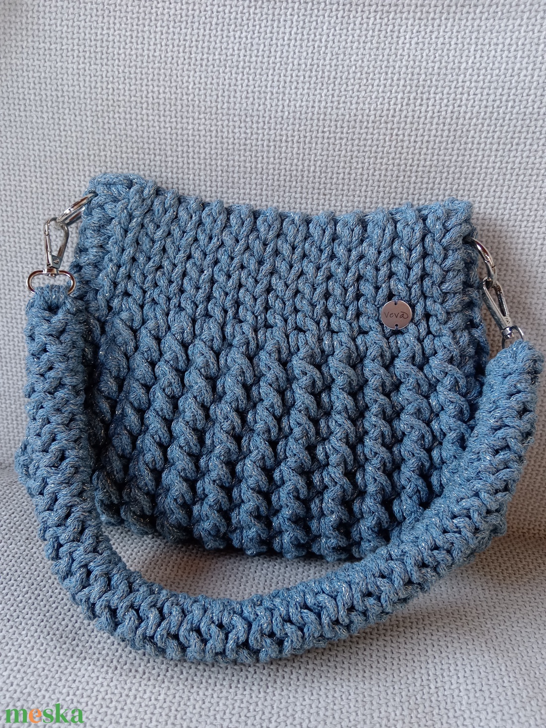 Horgolt táska  - táska & tok - kézitáska & válltáska - válltáska - Meska.hu