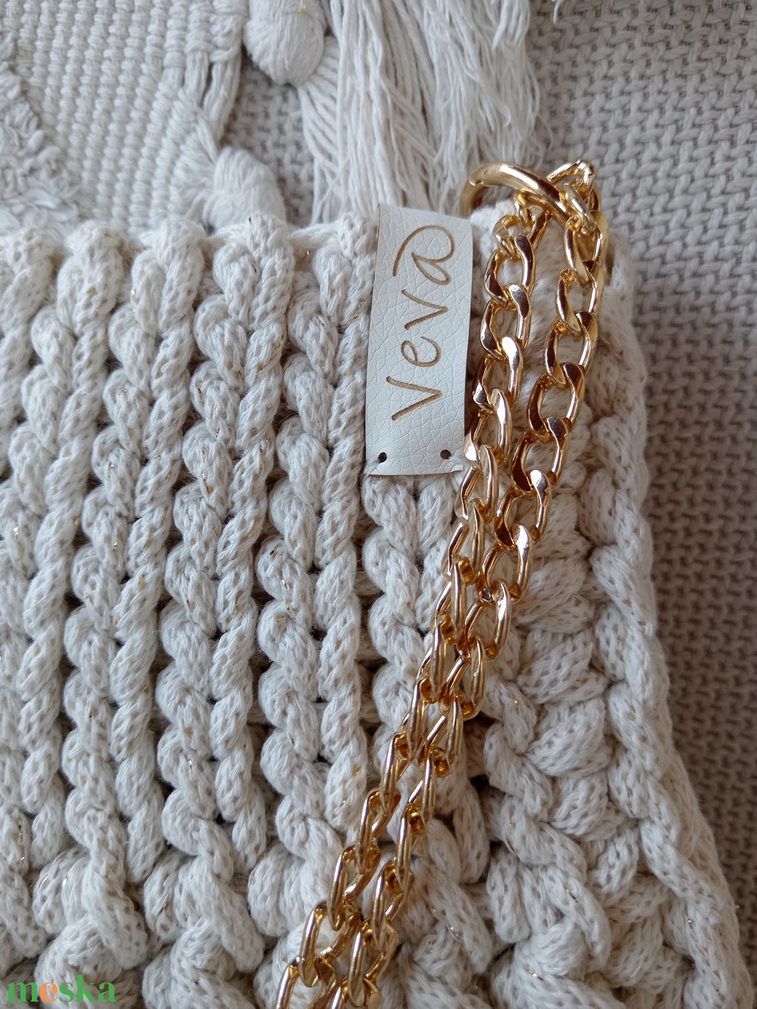 Horgolt táska  - táska & tok - kézitáska & válltáska - kézitáska - Meska.hu