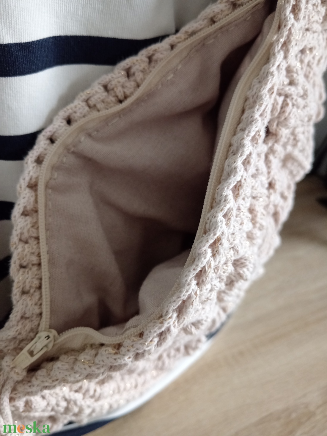 Horgolt crossbody - Summer  - táska & tok - övtáska - Meska.hu