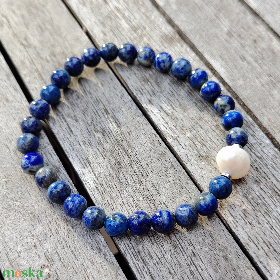 Ásványgyöngy karkötő édesvízi gyönggyel - ékszer - karkötő - gyöngyös karkötő - Meska.hu Ásványgyöngy karkötő édesvízi gyönggyel - ékszer - karkötő - gyöngyös karkötő - Meska.hu