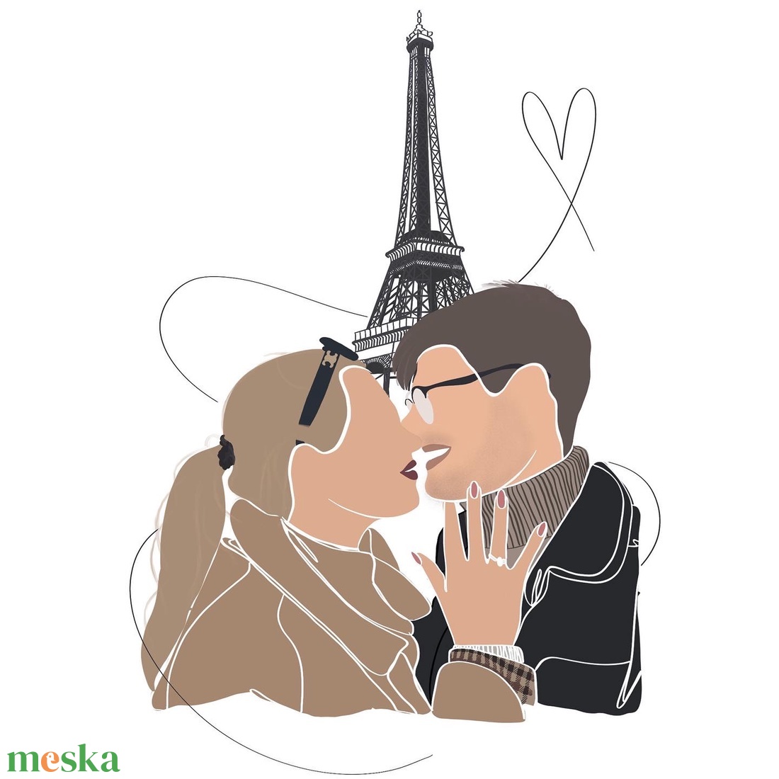 Portré ajándékba - bármilyen alkalomra - nyomtatással - művészet - fotográfia - portré - Meska.hu