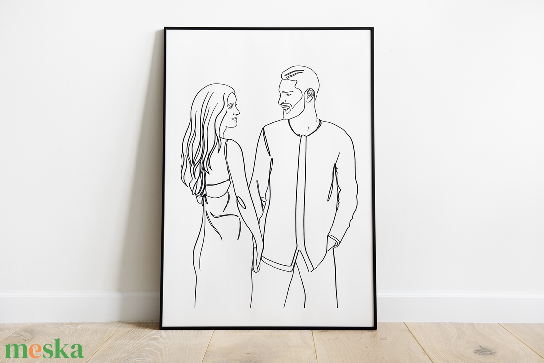 Portré RÓLATOK - Digitális Vonalrajz  - művészet - portré & karikatúra - portré - Meska.hu