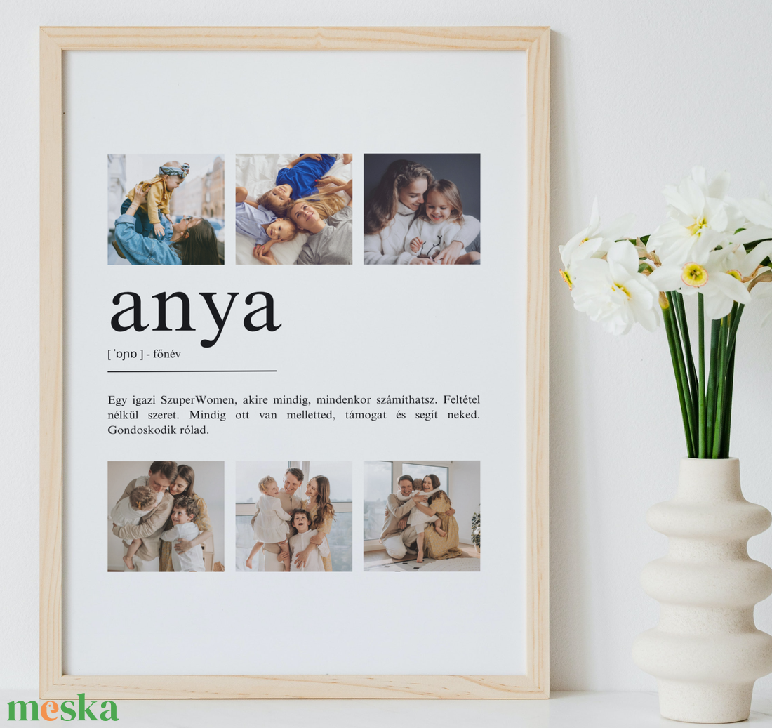 Anyák napi fényképes poszter - színes vagy fekete-fehér  - otthon & életmód - dekoráció - kép & falikép - poszter - Meska.hu