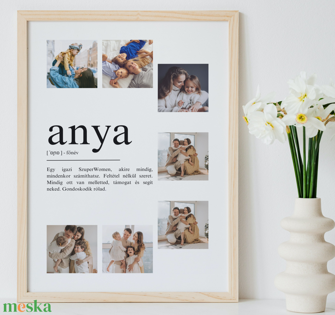 Anyák napi fényképes poszter - színes vagy fekete-fehér  - otthon & életmód - dekoráció - kép & falikép - poszter - Meska.hu