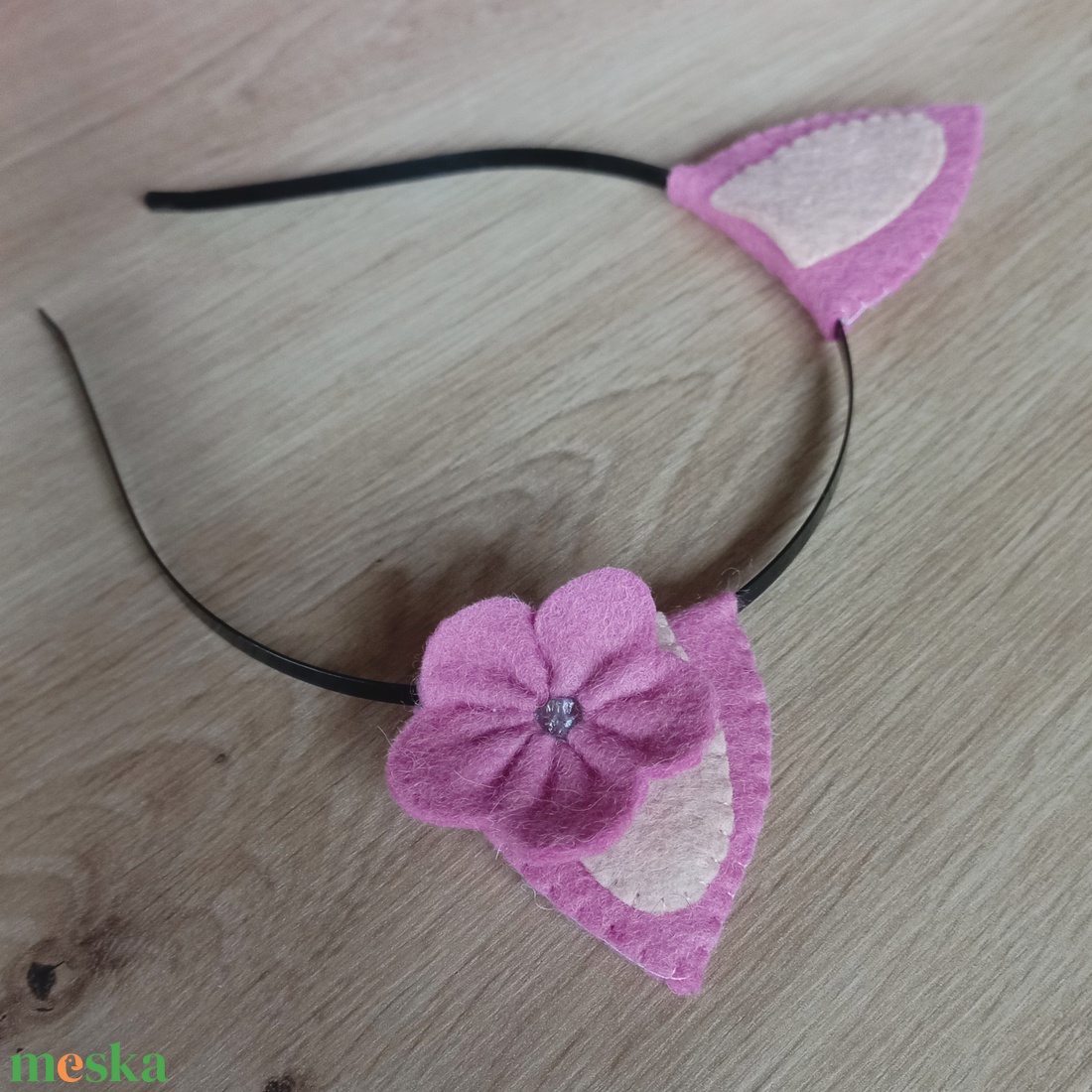 Rózsaszín cica jelmez óvodásnak - ruha & divat - jelmez & álarc - jelmez - Meska.hu