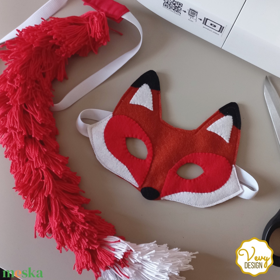 Róka jelmez gyerekeknek - ruha & divat - jelmez & álarc - jelmez - Meska.hu