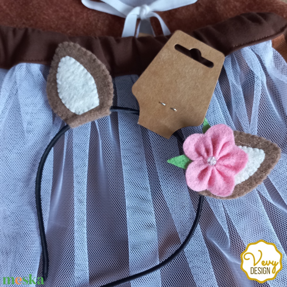 Őzike jelmez óvodásnak és kisiskolásoknak - ruha & divat - jelmez & álarc - jelmez - Meska.hu