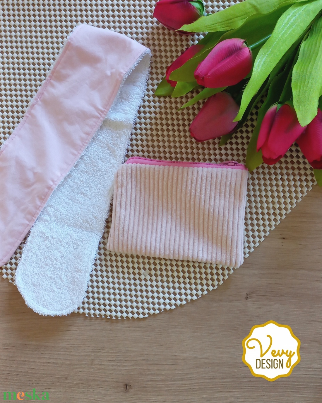 Ajándékcsomag nőknek - rózsaszín - szépségápolás - kozmetikai ajándékcsomag - Meska.hu