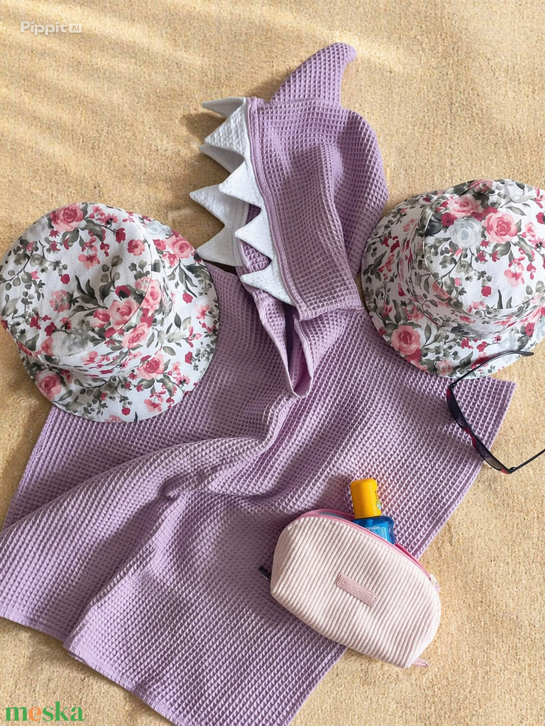 4 darabos anya-lánya strand szett - ruha & divat - páros szett - anya-lánya szett - Meska.hu