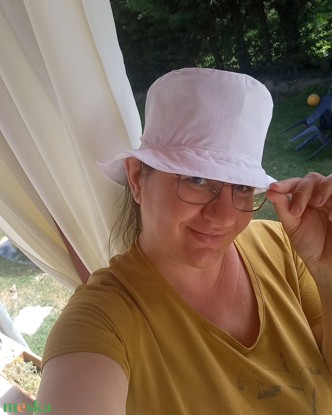 Anya-lánya napkalap szett - ruha & divat - páros szett - anya-lánya szett - Meska.hu