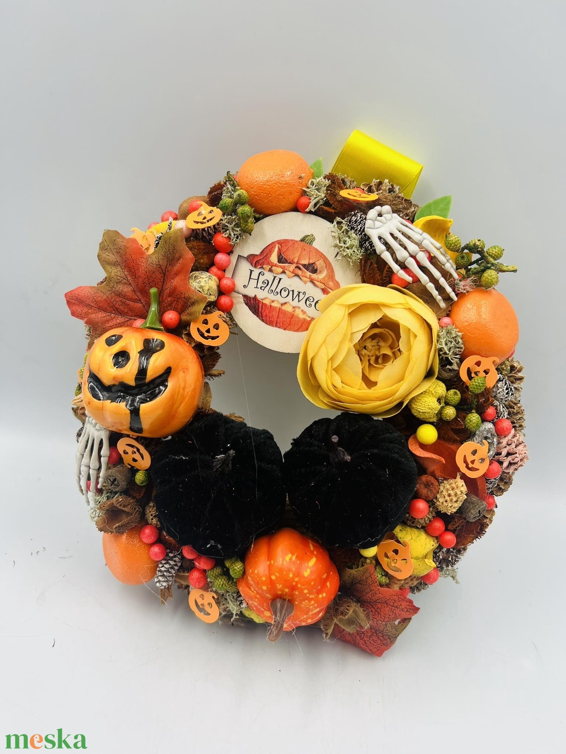 Őszi halloween ajtódísz - otthon & életmód - dekoráció - ajtó- és ablak dekoráció - ajtódísz & kopogtató - Meska.hu Őszi halloween ajtódísz - otthon & életmód - dekoráció - ajtó- és ablak dekoráció - ajtódísz & kopogtató - Meska.hu