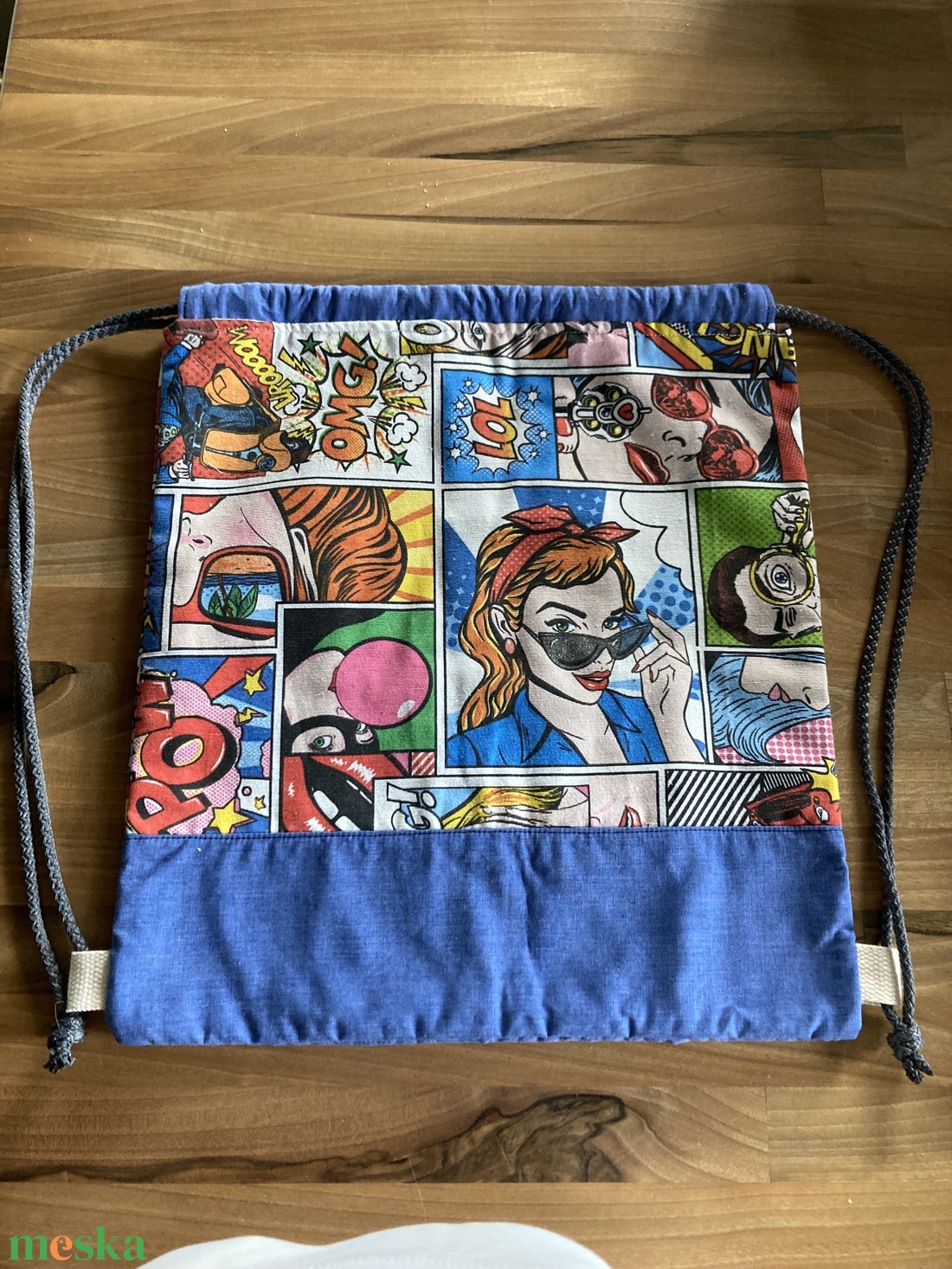 Zsinóros hátizsák - táska & tok - hátizsák - hátizsák - Meska.hu