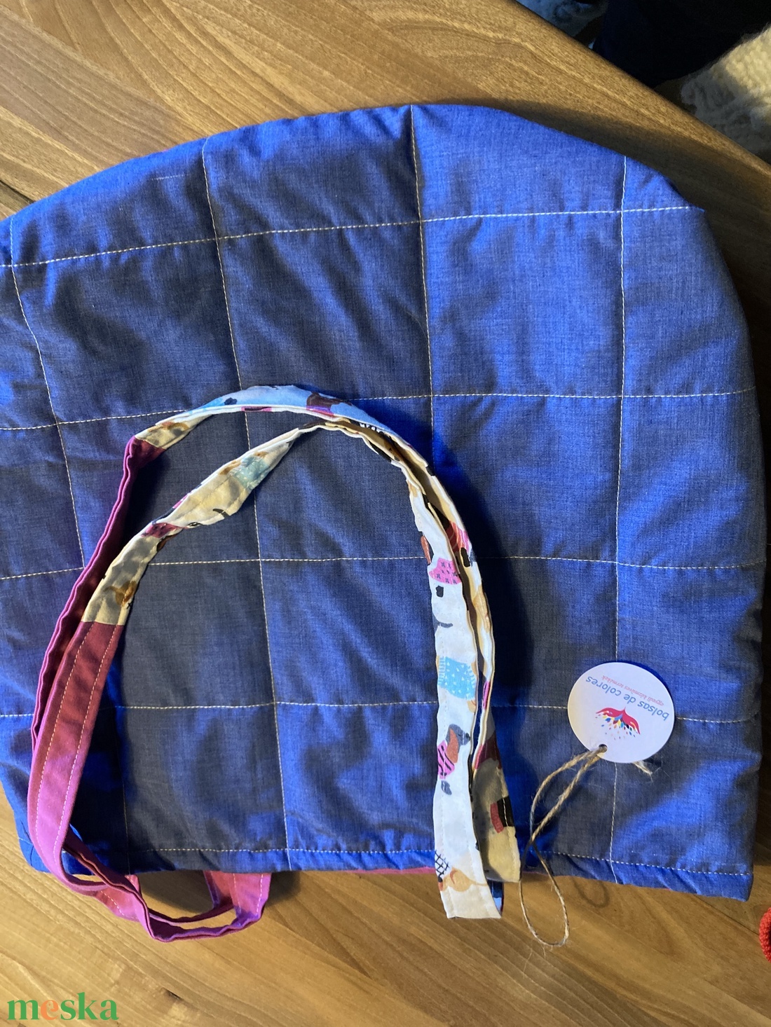 Patchwork válltáska - táska & tok - kézitáska & válltáska - nagy pakolós táska - Meska.hu