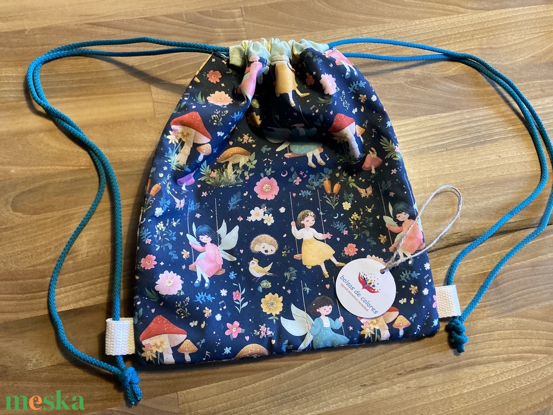 Zsinóros hátizsák - táska & tok - hátizsák - kishátizsák - Meska.hu