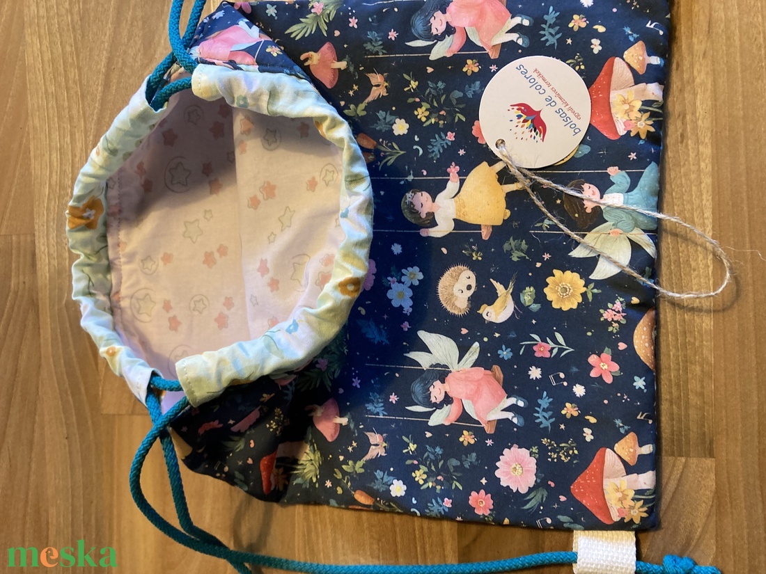 Zsinóros hátizsák - táska & tok - hátizsák - kishátizsák - Meska.hu