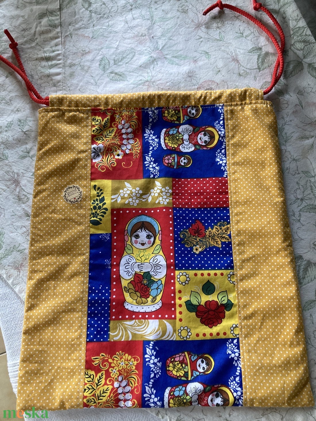 Kenyértartó zsák - otthon & életmód - konyhafelszerelés, tálalás - konyhai tárolás - kenyértartó - Meska.hu