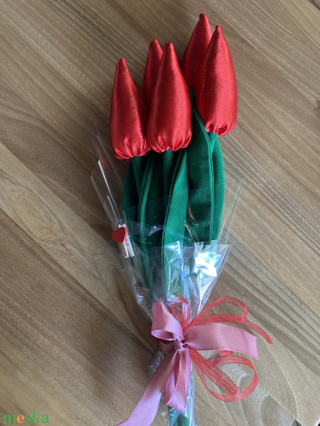 Tulipáncsokor anyák napjára - otthon & életmód - virágdekoráció - virágok - virágcsokor - Meska.hu