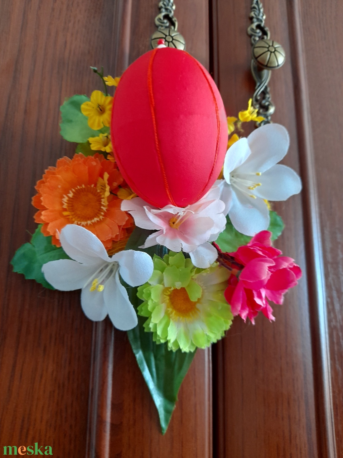 Húsvéti falra vagy ajtóra akasztható dísz - otthon & életmód - dekoráció - fali és függő dekoráció - falra akasztható dekor - Meska.hu