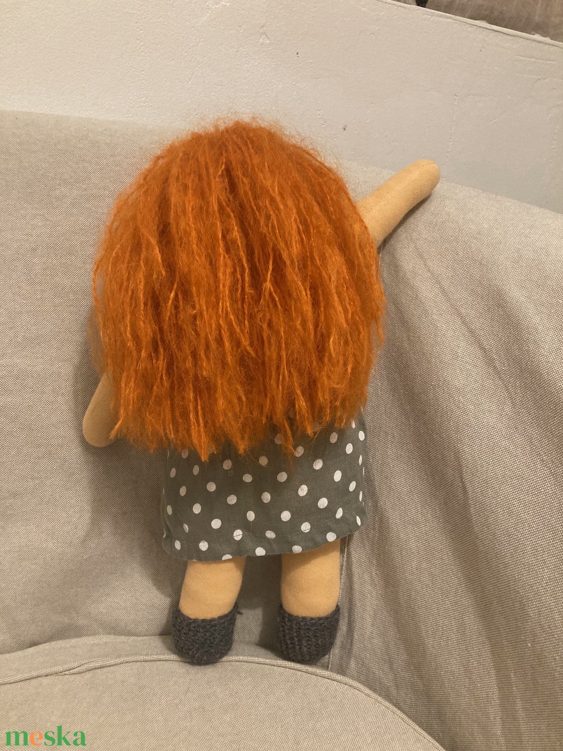 Waldorf baba, vörös hajú - játék & sport - baba & babaház - baba - Meska.hu