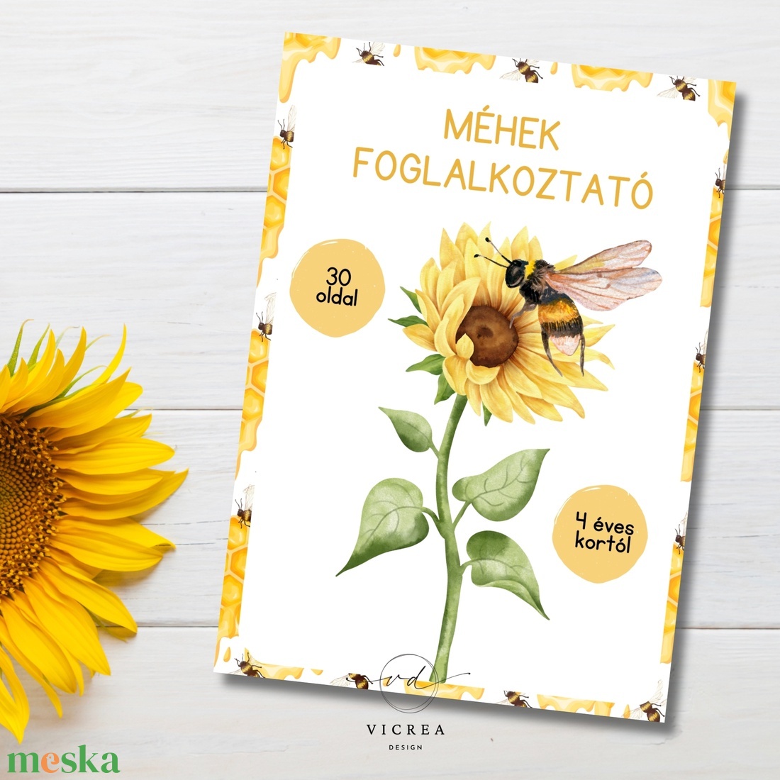 Méhecskés foglalkoztató gyerekeknek (4+) - Játékos fejlesztés 30 oldalon - játék & sport - készségfejlesztő és logikai játék - oktató játékok - Meska.hu Méhecskés foglalkoztató gyerekeknek (4+) - Játékos fejlesztés 30 oldalon - játék & sport - készségfejlesztő és logikai játék - oktató játékok - Meska.hu