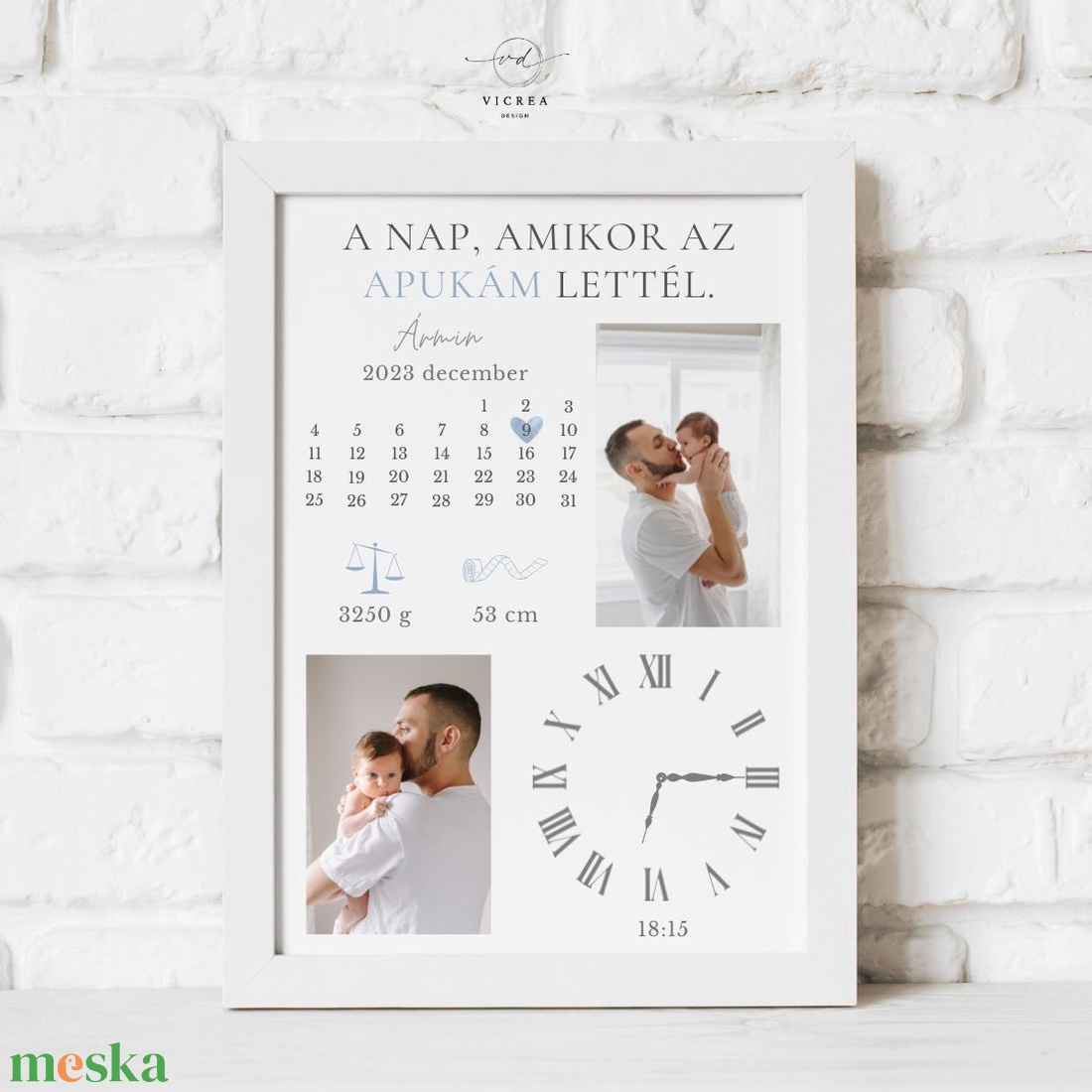 A nap, amikor az apukám lettél emlékposzter- Személyre szabható ajándék Apák napjára - otthon & életmód - dekoráció - kép & falikép - poszter - Meska.hu A nap, amikor az apukám lettél emlékposzter- Személyre szabható ajándék Apák napjára - otthon & életmód - dekoráció - kép & falikép - poszter - Meska.hu