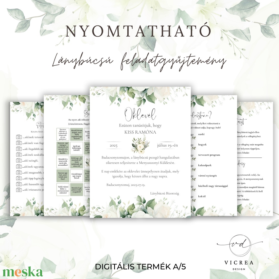 Lánybúcsú feladatok, játékok, névre szóló idézés, oklevél és fogadalom - esküvő - lánybúcsú - Meska.hu Lánybúcsú feladatok, játékok, névre szóló idézés, oklevél és fogadalom - esküvő - lánybúcsú - Meska.hu