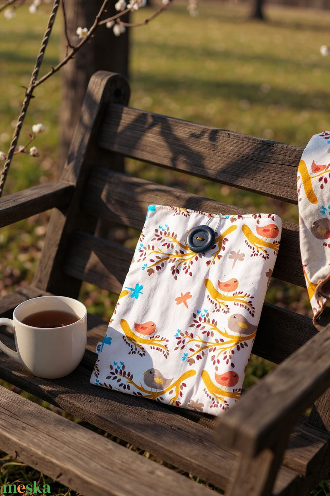 Kismadaras könyvtok  - könyv & zene - könyvtok - Meska.hu