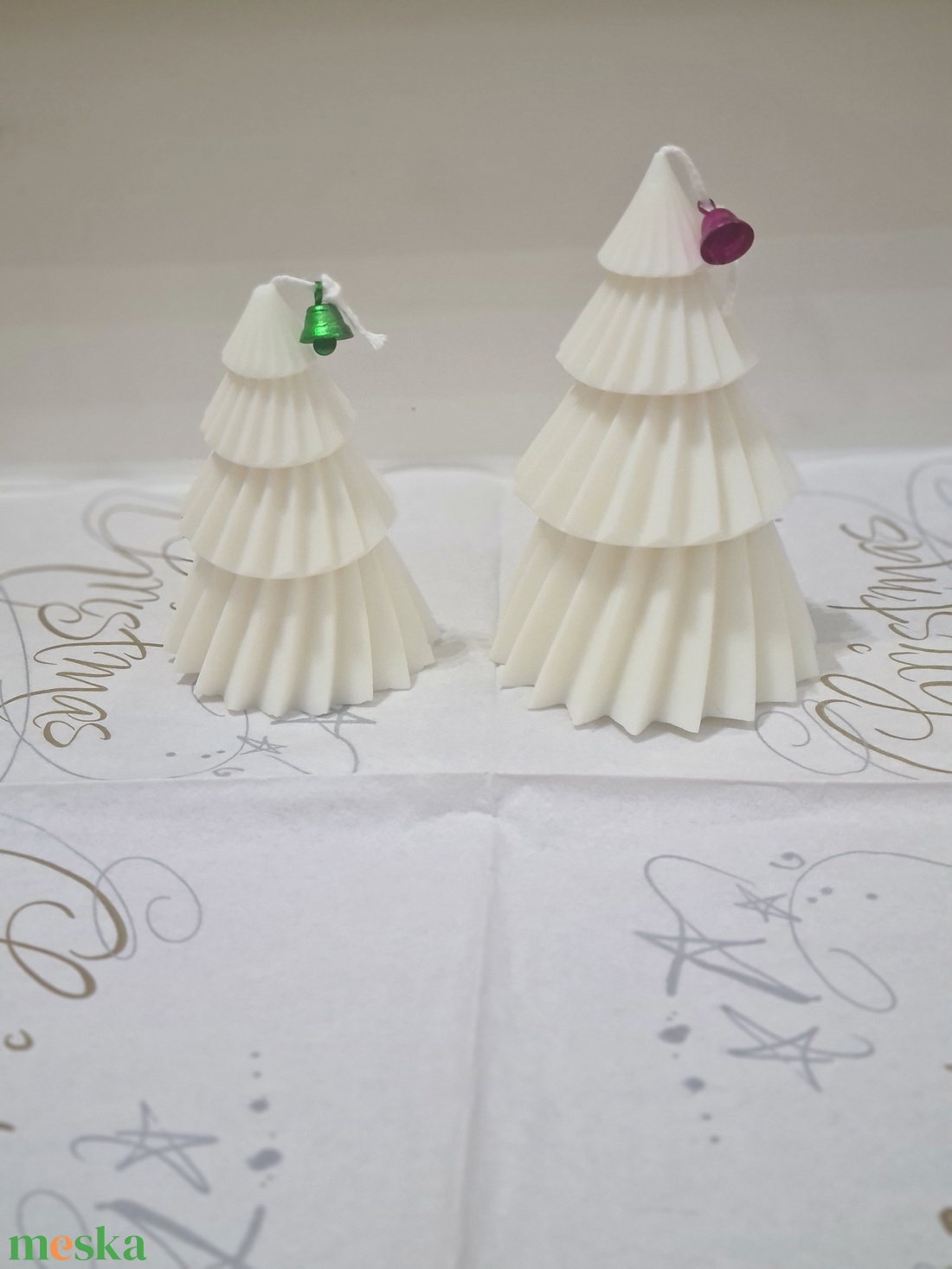 Szójaviasz karácsonyi gyertya - karácsony - adventi díszek - adventi gyertyadíszek és koszorúdíszek - Meska.hu